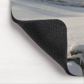 Mousepad met Hume Castle in de winter Muismat (Hoek)