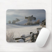 Mousepad met Hume Castle in de winter Muismat (Met muis)