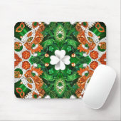 Mousepad met Ierland Kleuren Design Muismat (Met muis)