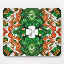 Mousepad met Ierland Kleuren Design Muismat