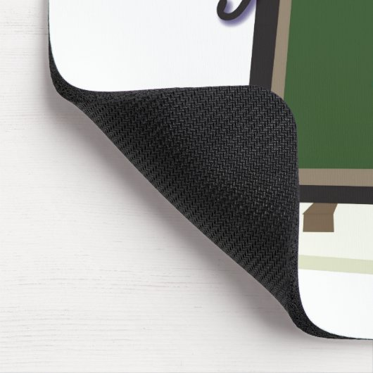 Mousepad met kat en muis muismat (Hoek)