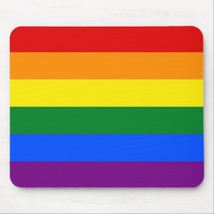 Mousepad met LGBT Rainbow Flag Muismat