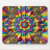 Mousepad met LGBTQ-kleuren ontwerp Muismat (Voorkant)