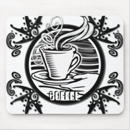 Mousepad met lichte tekst muismat