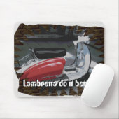 Mousepad met lichte tekst muismat (Met muis)