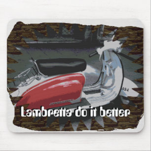 Mousepad met lichte tekst muismat