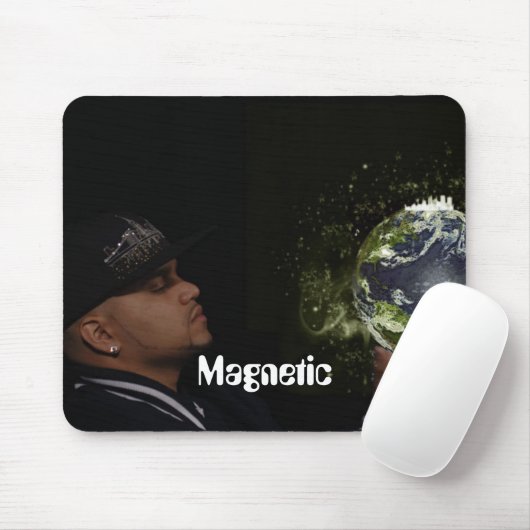 Mousepad met lichte tekst muismat (Met muis)