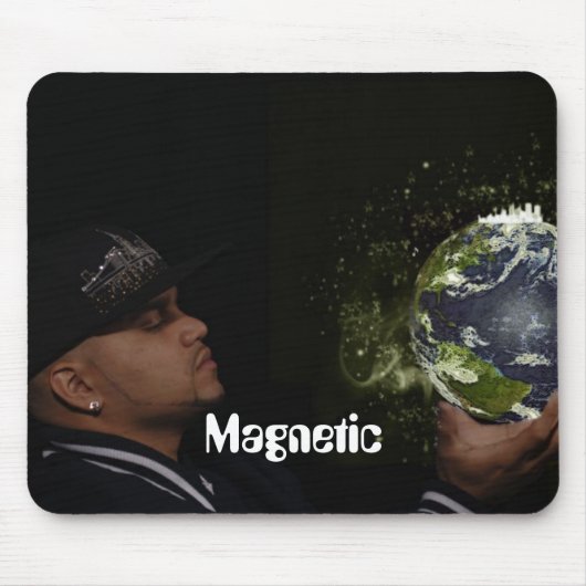 Mousepad met lichte tekst muismat (Voorkant)