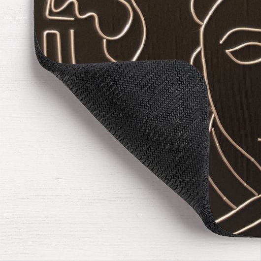 Mousepad met logo van Peter Virgancz Muismat (Hoek)