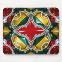 Mousepad met Los Angeles Kleuren Ontwerp