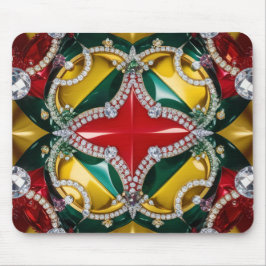 Mousepad met Los Angeles Kleuren Ontwerp Muismat