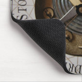 Mousepad met Nautical Weather Gage Design Muismat (Hoek)