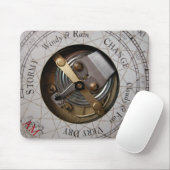Mousepad met Nautical Weather Gage Design Muismat (Met muis)