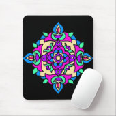 Mousepad met Rangoli Pattern Muismat (Met muis)