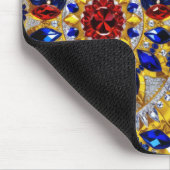 Mousepad met Roemeense kleuren Design Muismat (Hoek)