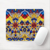 Mousepad met Roemeense kleuren Design Muismat (Met muis)