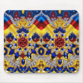 Mousepad met Roemeense kleuren Design Muismat (Voorkant)