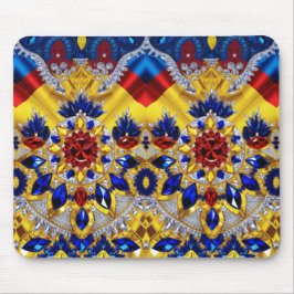 Mousepad met Roemeense kleuren Design Muismat