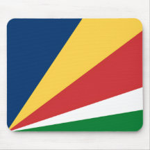 Mousepad met Seychellen Kleuren Design