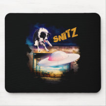 mousepad met Snitz van Bob's Saucer Repair