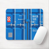 Mousepad met transportcontainer muismat (Met muis)
