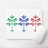 Mousepad met Triple Sapling Graphic Muismat (Met muis)
