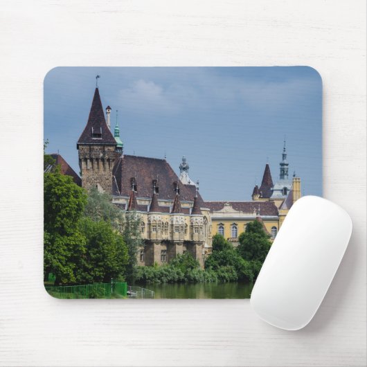 Mousepad met Vajdahunyad Castle in Boedapest Muismat (Met muis)