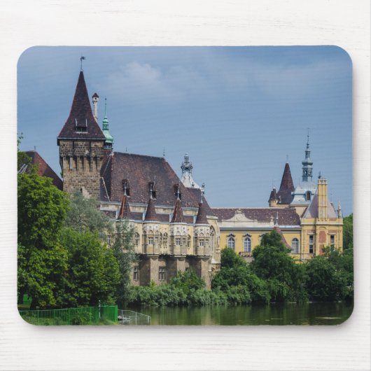 Mousepad met Vajdahunyad Castle in Boedapest Muismat (Voorkant)