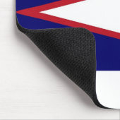 Mousepad met Vlag Amerikaans-Samoa - USA Muismat (Hoek)