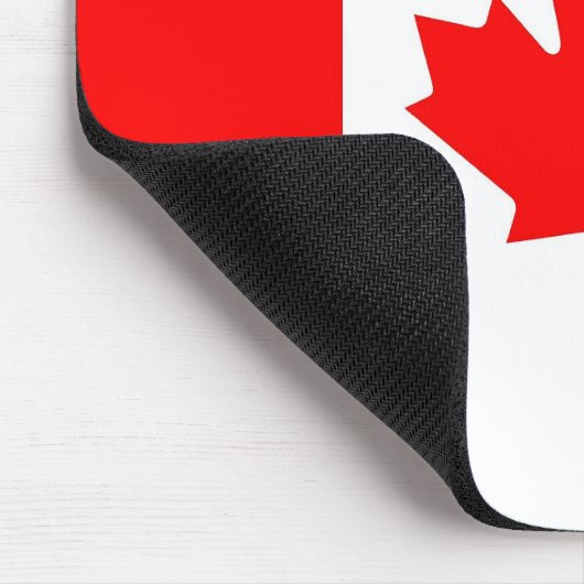 Mousepad met vlag van Canada Muismat (Hoek)