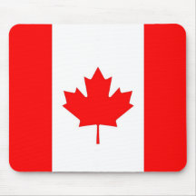 Mousepad met vlag van Canada