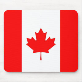 Mousepad met vlag van Canada Muismat