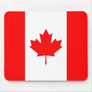 Mousepad met vlag van Canada Muismat