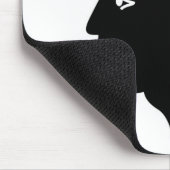 Mousepad met vlag van Corsica, Frankrijk Muismat (Hoek)