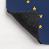 Mousepad met Vlag van de staat Alaska - USA Muismat (Hoek)