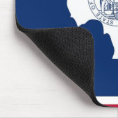 Mousepad met vlag van de staat Wyoming - Verenigde Muismat (Hoek)