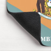 Mousepad met vlag van Delaware State - Verenigde S Muismat (Hoek)