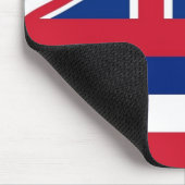 Mousepad met Vlag van Hawaii State - USA Muismat (Hoek)