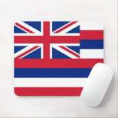 Mousepad met Vlag van Hawaii State - USA Muismat (Met muis)