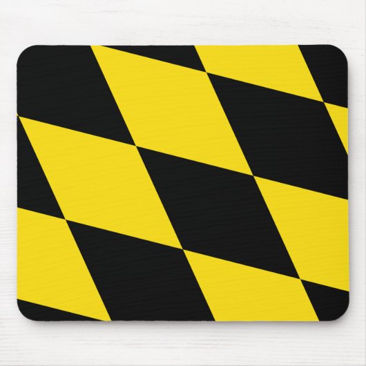 Mousepad met vlag van München, Beieren Muismat (Voorkant)
