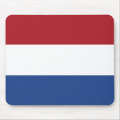 Mousepad met vlag van Nederland Muismat (Voorkant)