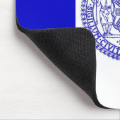 Mousepad met Vlag van New York - Verenigde Staten Muismat (Hoek)