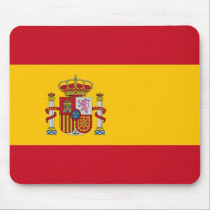 Mousepad met vlag van Spanje Muismat