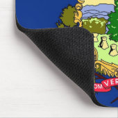 Mousepad met vlag van Vermont State - USA Muismat (Hoek)