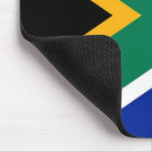 Mousepad met vlag van Zuid-Afrika Muismat (Hoek)