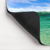 Mousepad met wolken en oceaan muismat (Hoek)