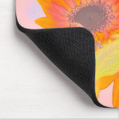 Mousepad met Zonnebloemen Muismat (Hoek)