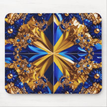 Mousepad met Zweden Kleuren Design