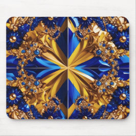 Mousepad met Zweden Kleuren Design Muismat