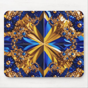 Mousepad met Zweden Kleuren Design Muismat